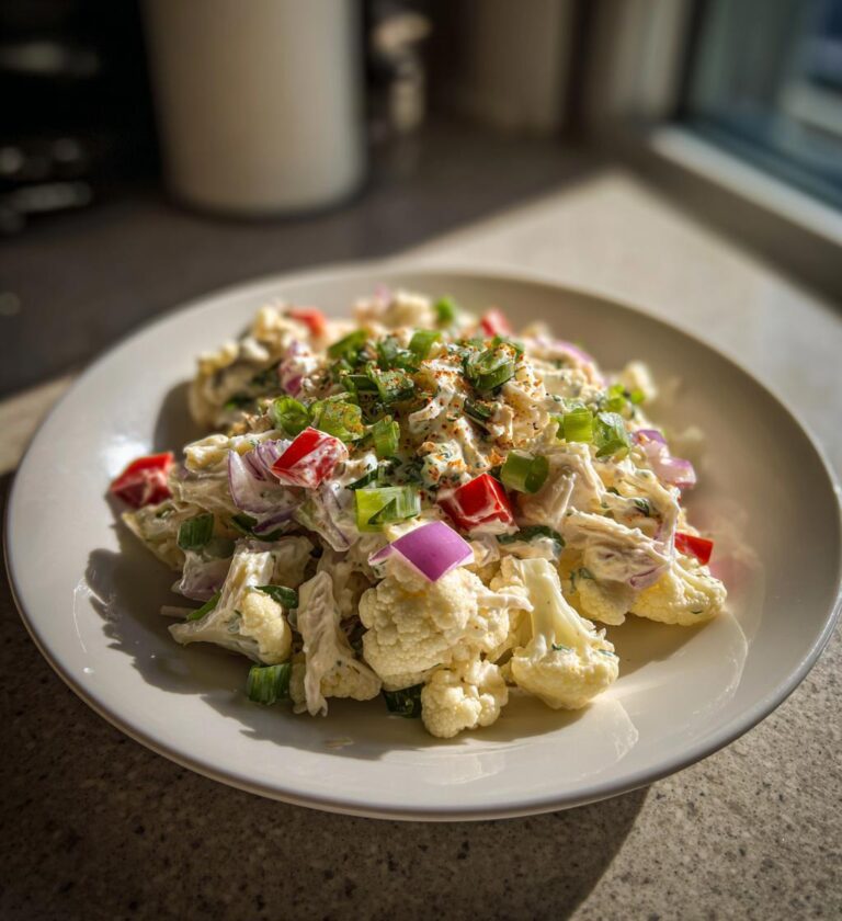 Chicken Salad with Cauliflower