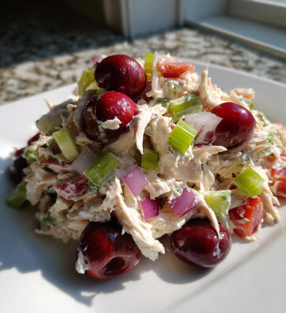 Chicken Salad with Cherries