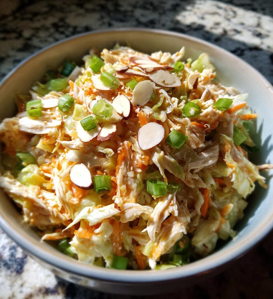 Chicken Salad with Chinese Cabbage