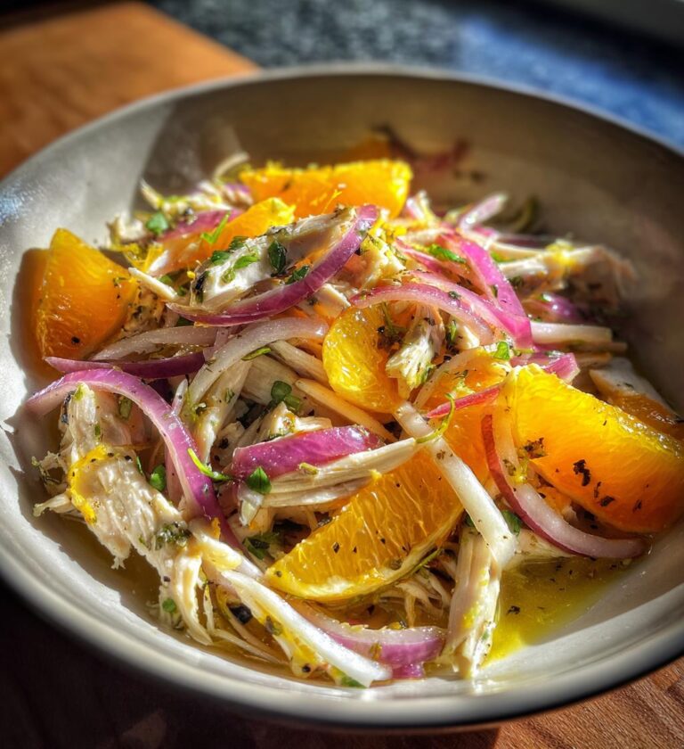 Chicken Salad with Fennel and Orange