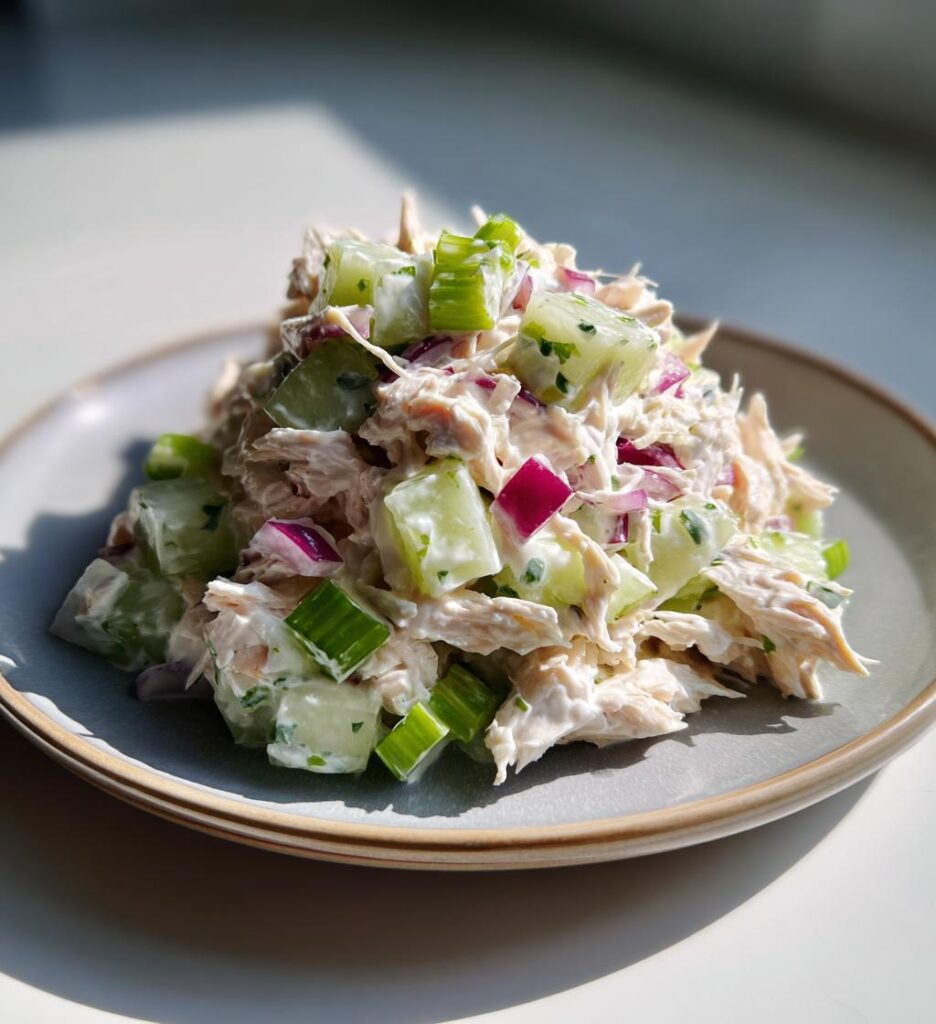 Chicken Salad with Honeydew
