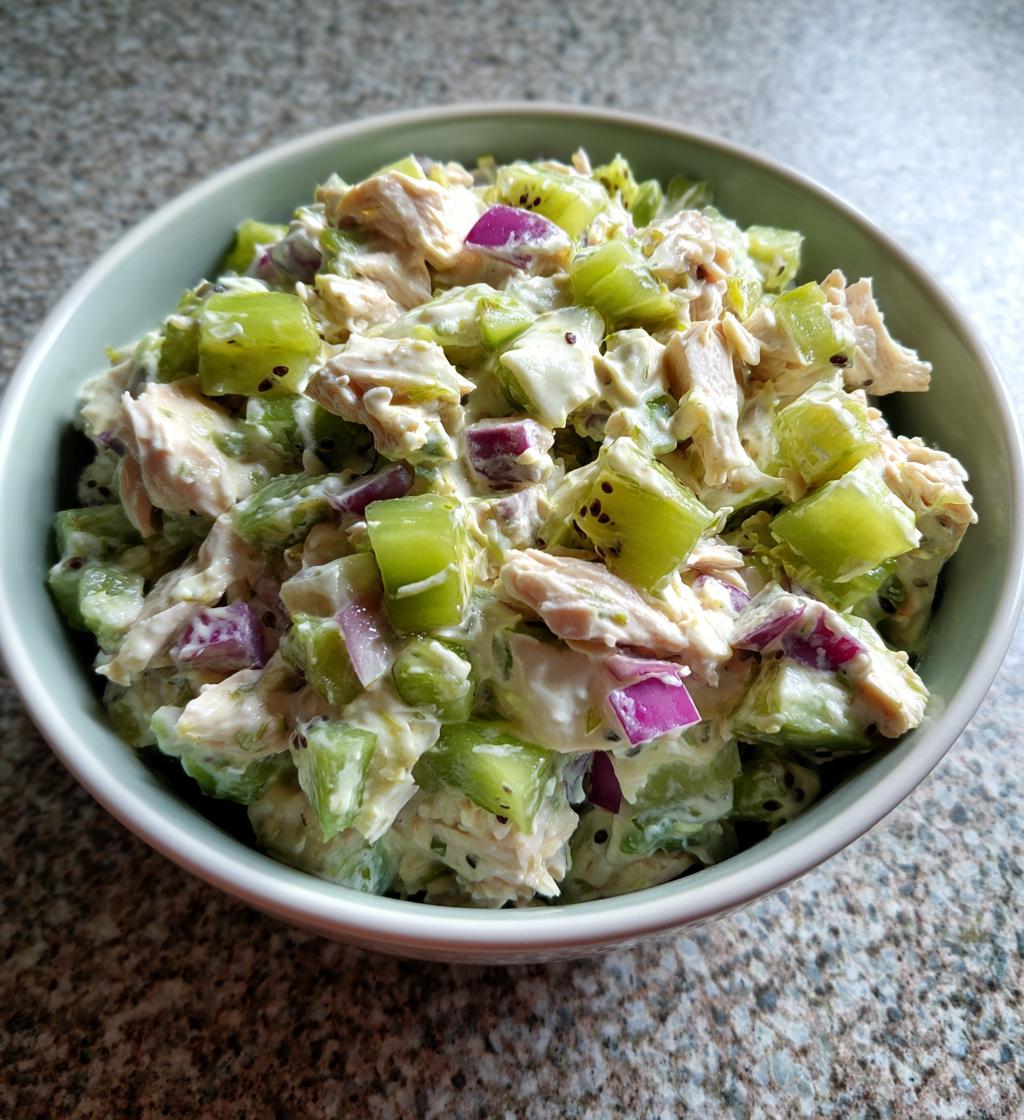 Chicken Salad with Kiwi