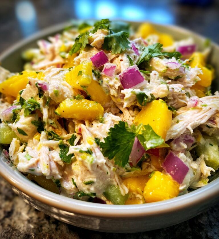 Chicken Salad with Mango