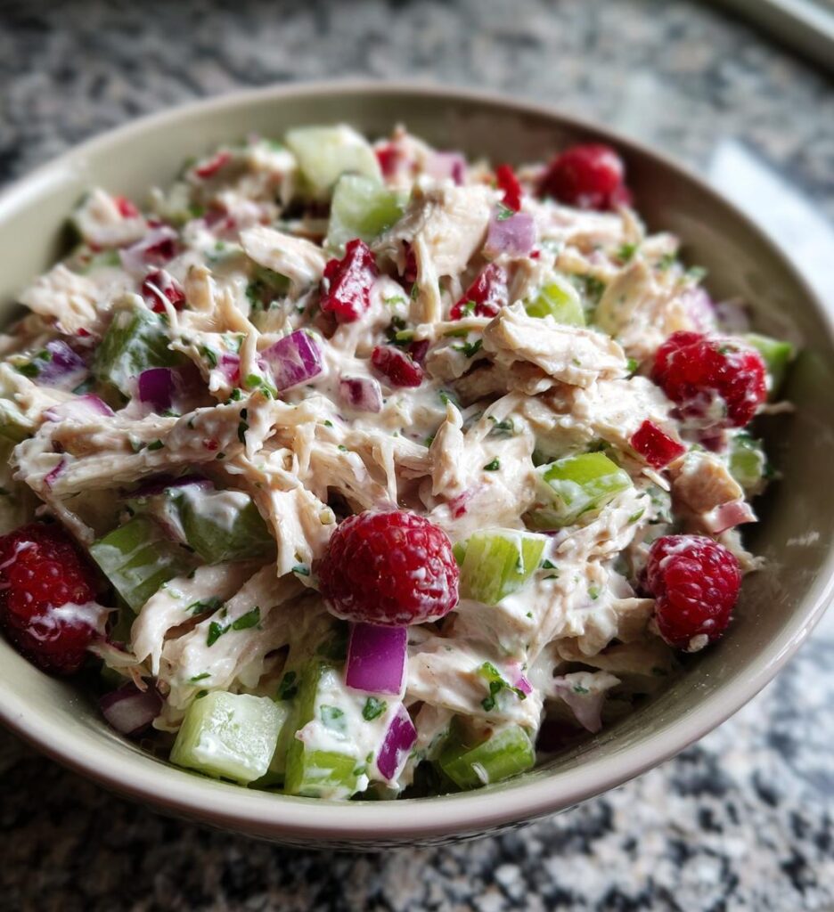 Chicken Salad with Raspberries
