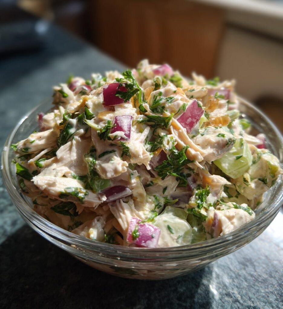 Chicken Salad with Watercress