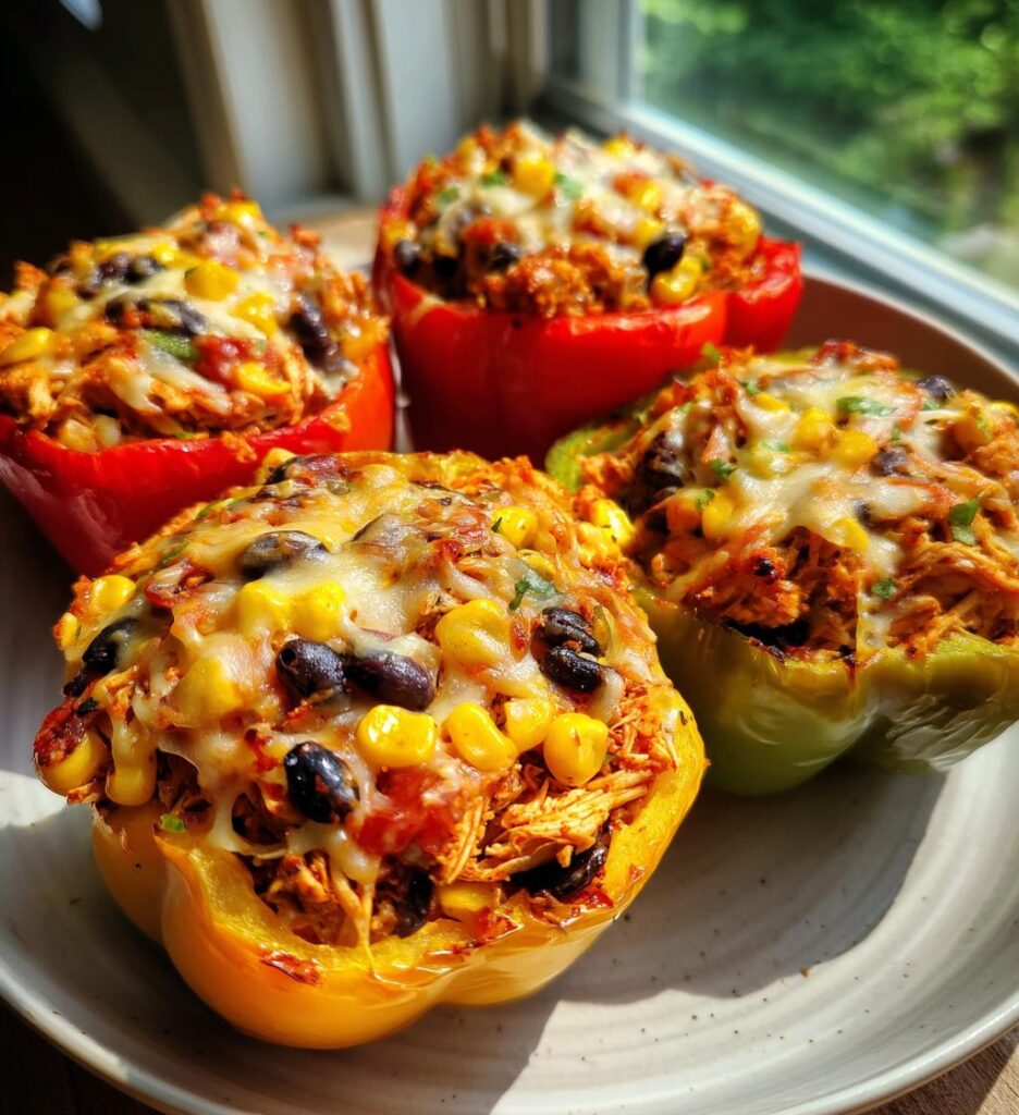 Chicken Stuffed Peppers
