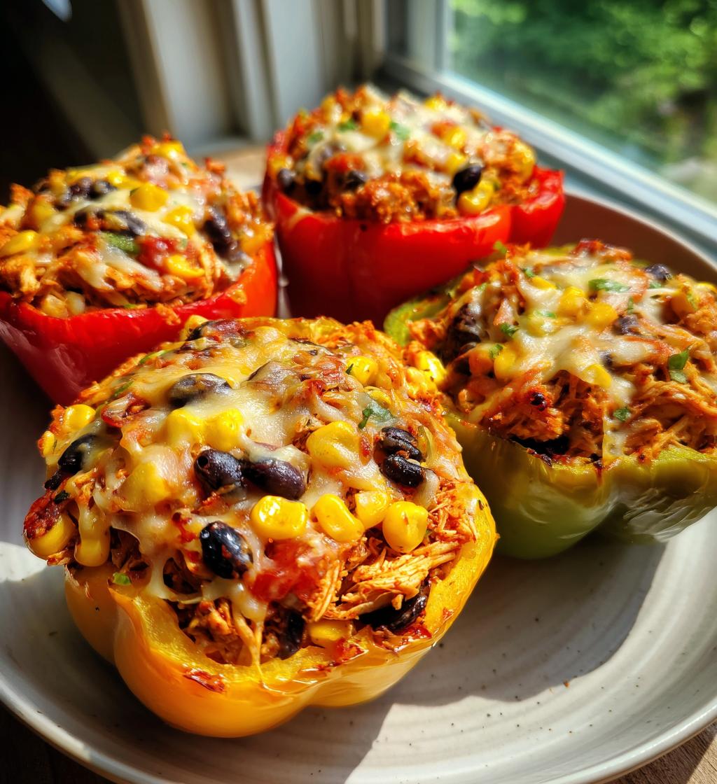 Chicken Stuffed Peppers