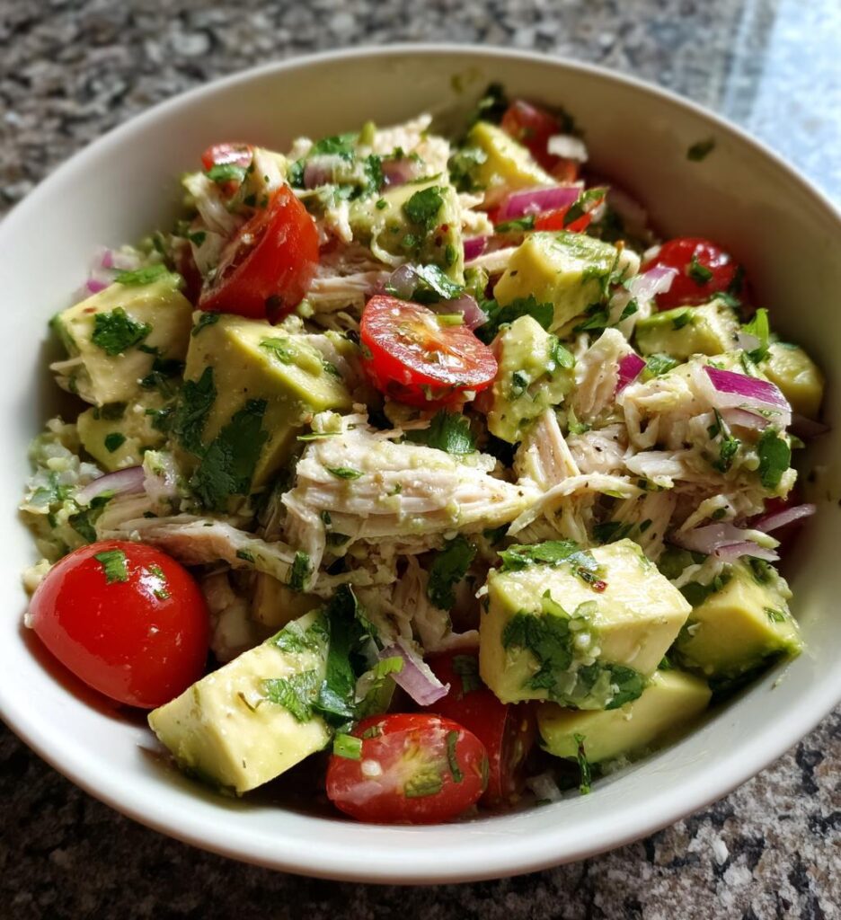 Chicken and Avocado Salad