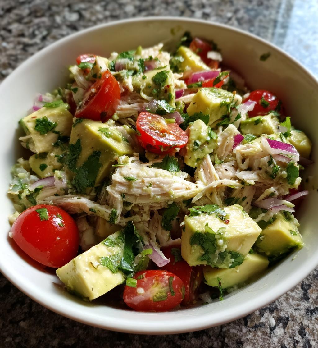 Chicken and Avocado Salad