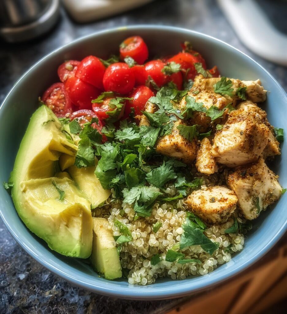 Chicken and Quinoa Bowl