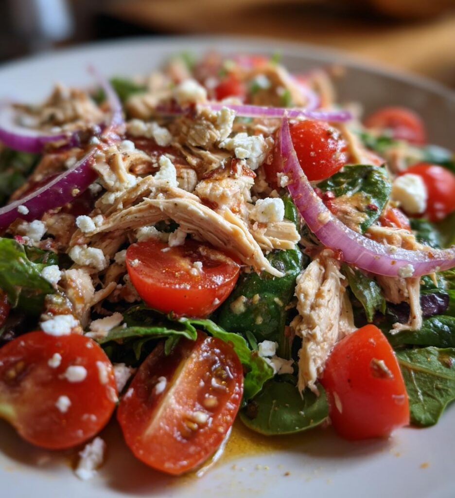 Chicken and Red Pepper Salad