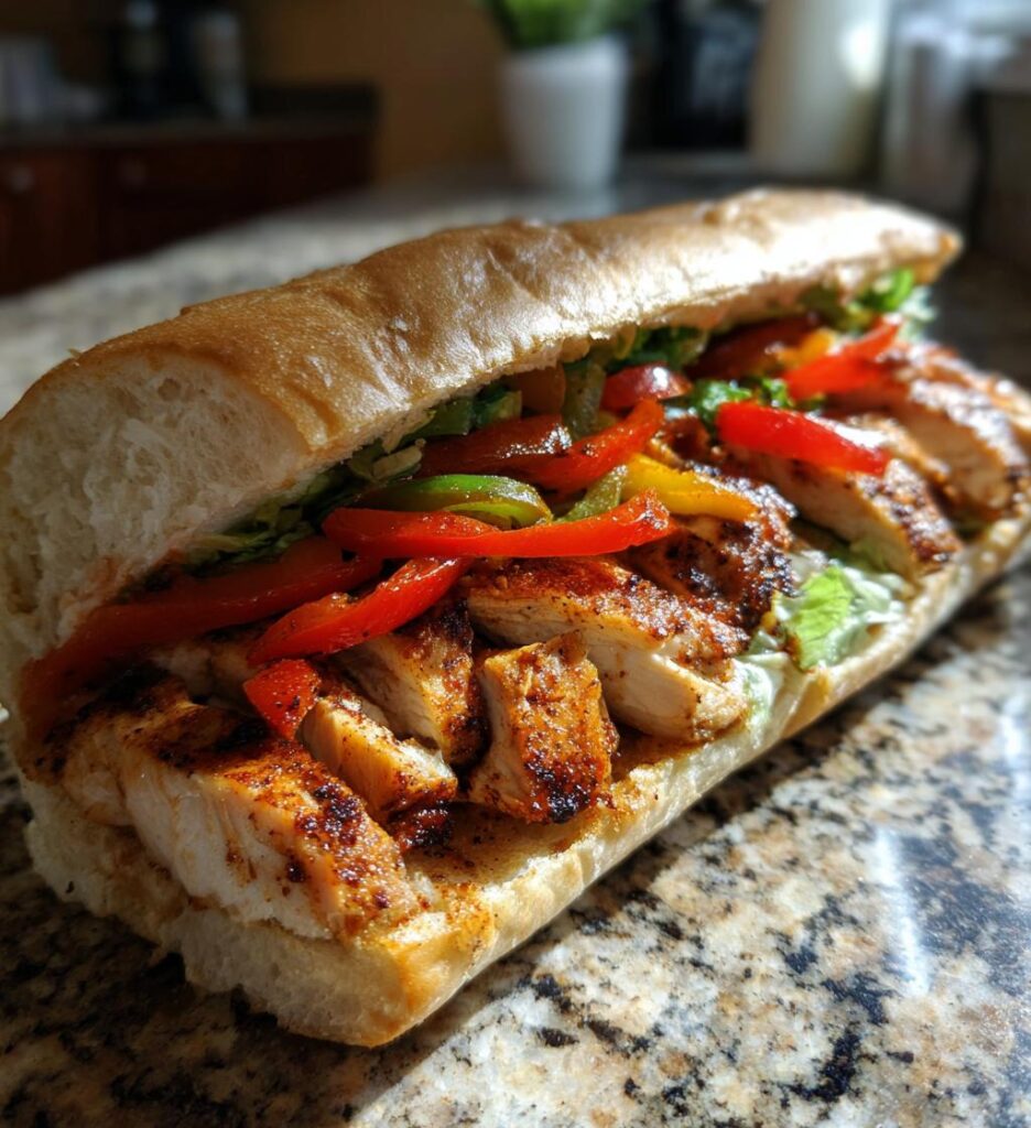 Chicken Fajita Sandwich