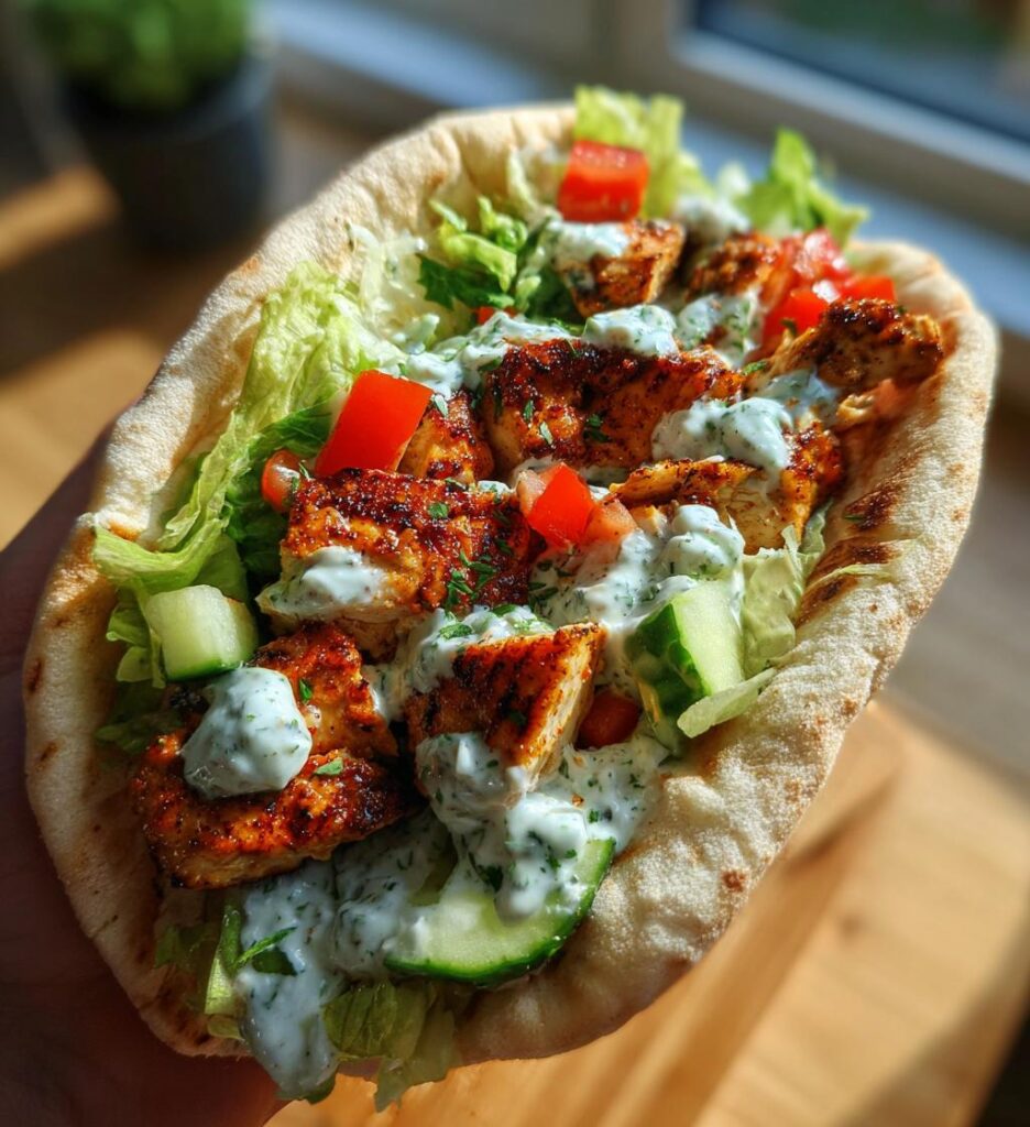 Chicken Gyro Sandwich