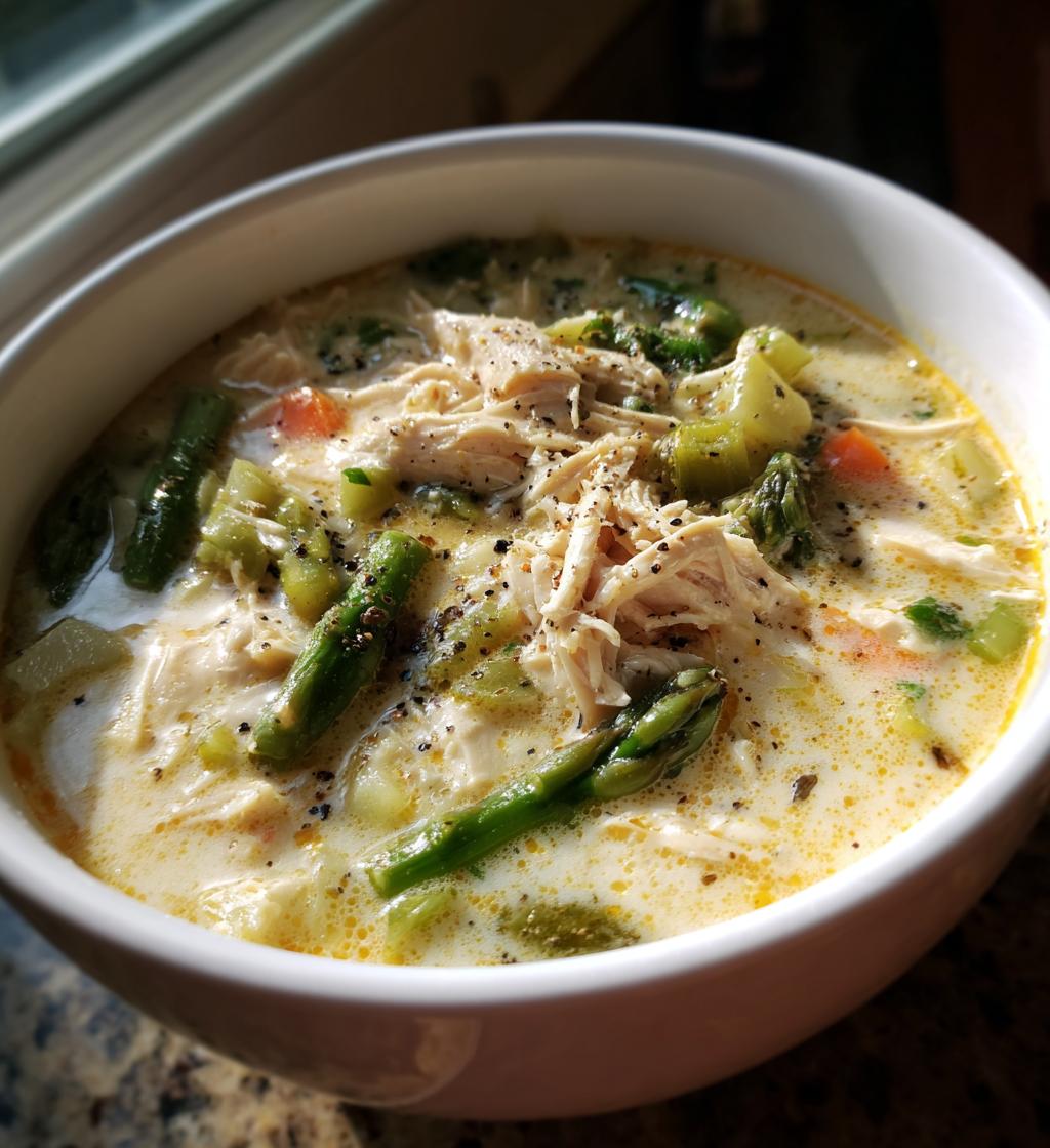 Chicken and Asparagus Soup