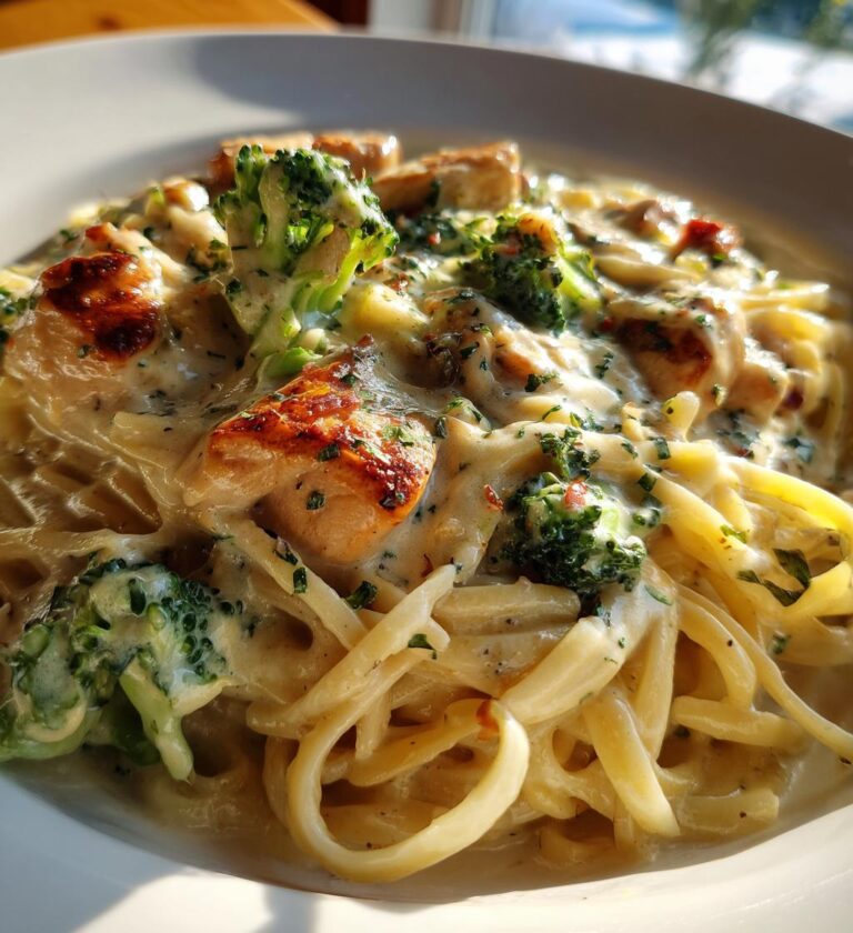Chicken and Broccoli Carbonara