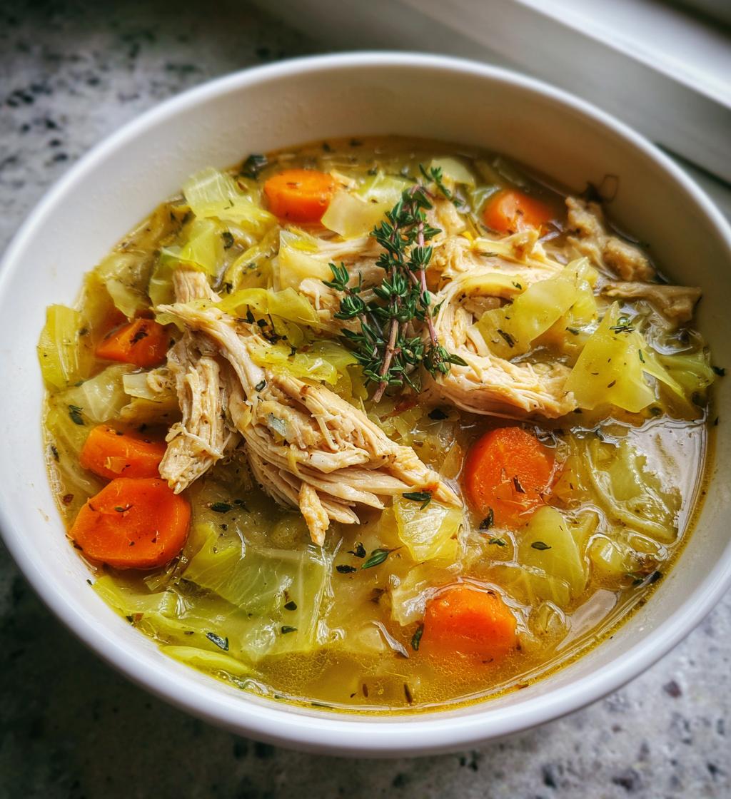 Chicken and Cabbage Soup