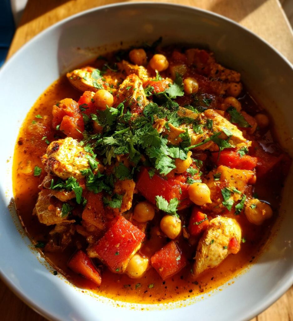 Chicken and Chickpea Chili