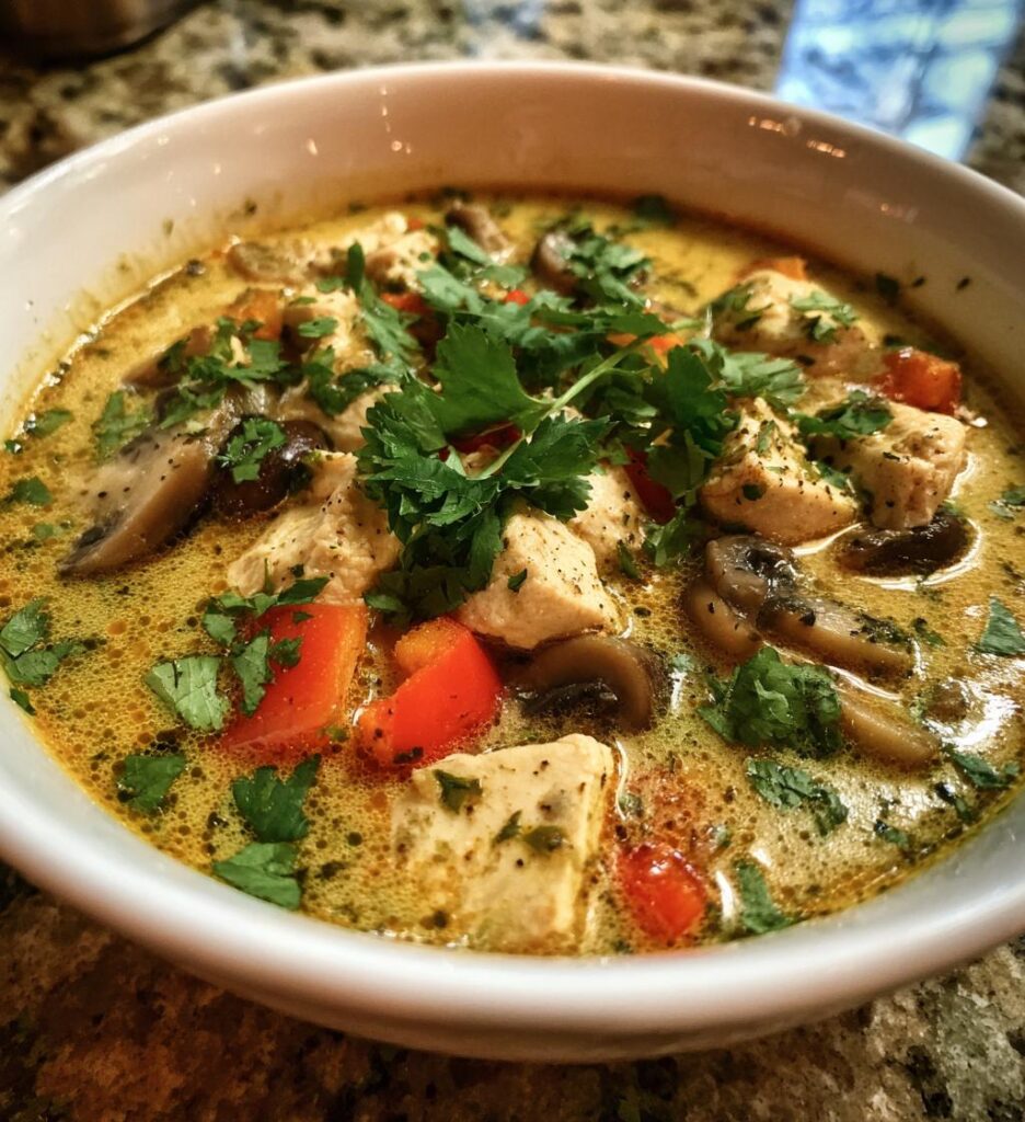 Chicken and Coconut Soup