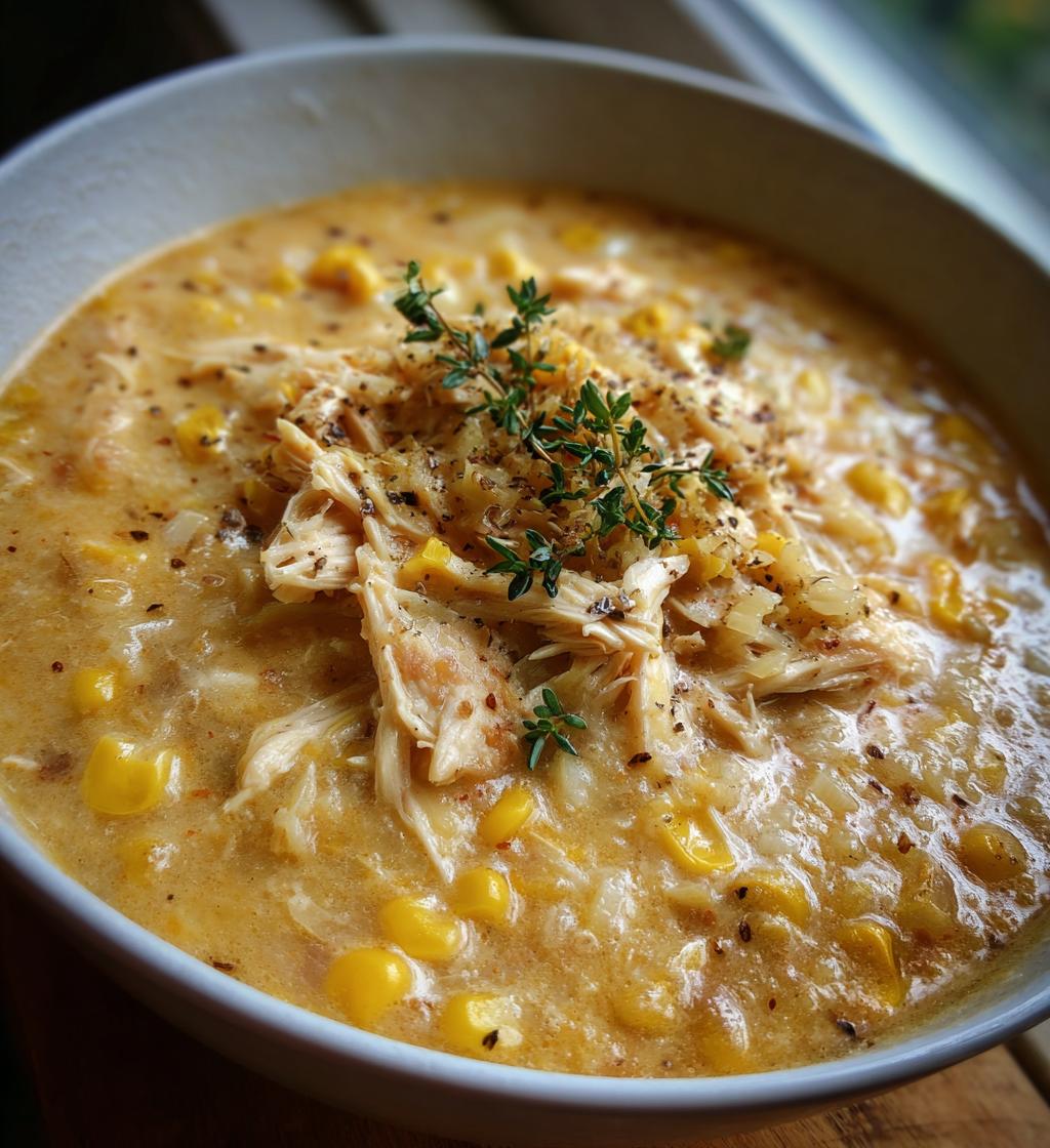 Chicken and Corn Chowder