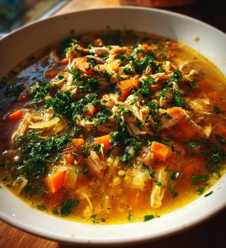 Chicken and Fennel Soup