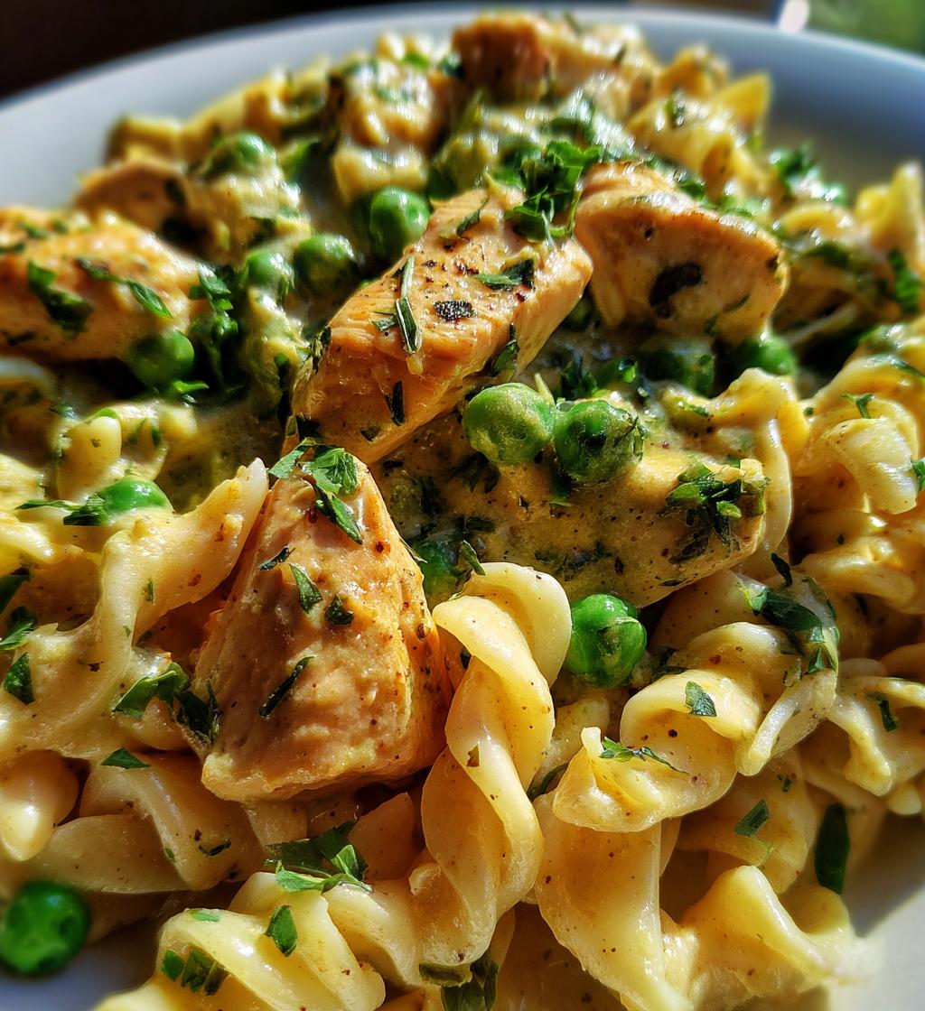 Chicken and Peas Vodka