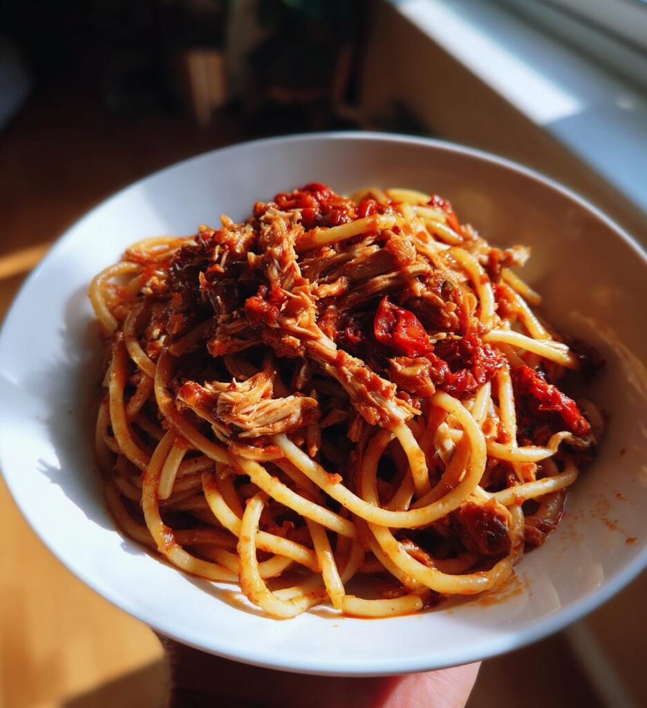 Chicken and Sun-Dried Tomato Bolognese