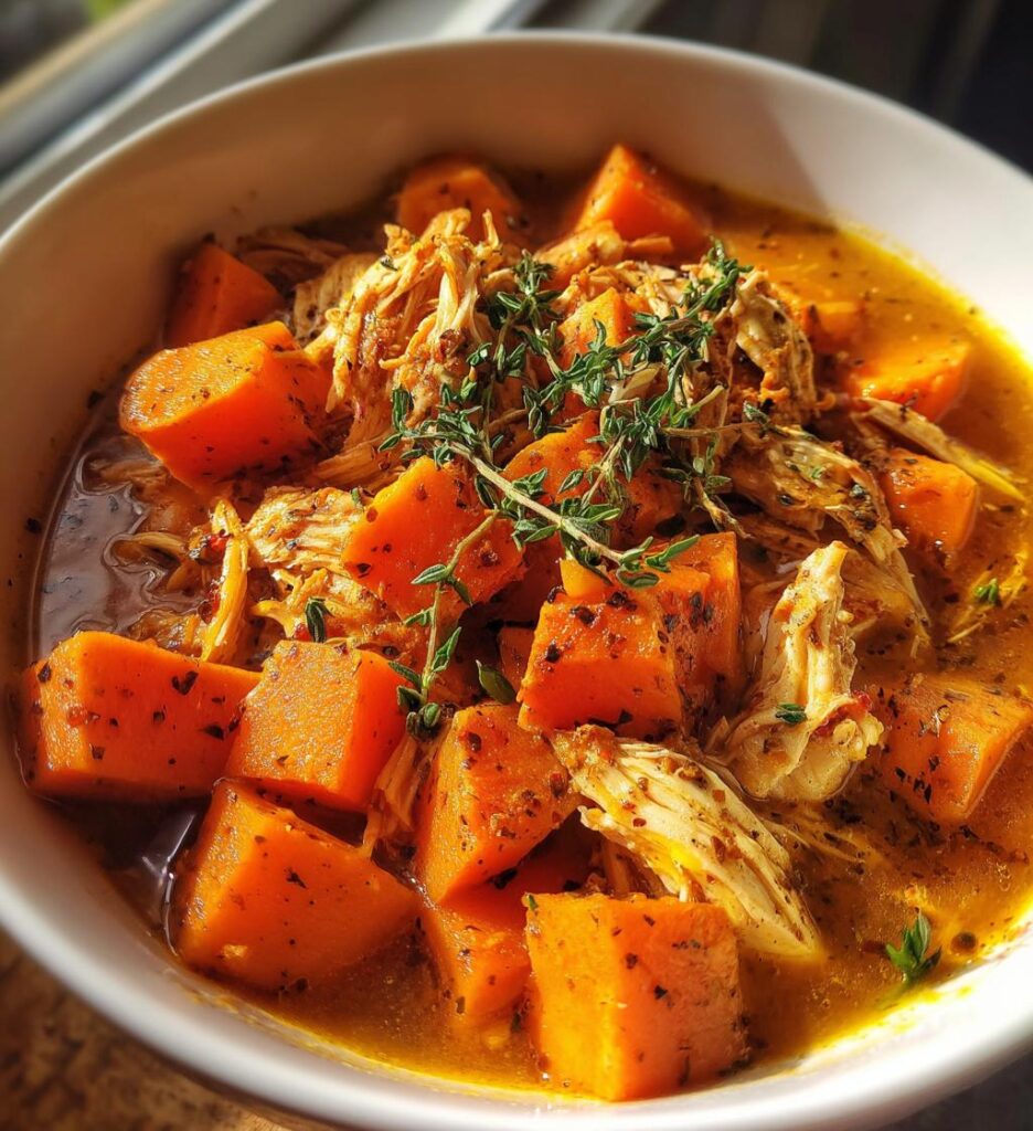 Chicken and Sweet Potato Soup