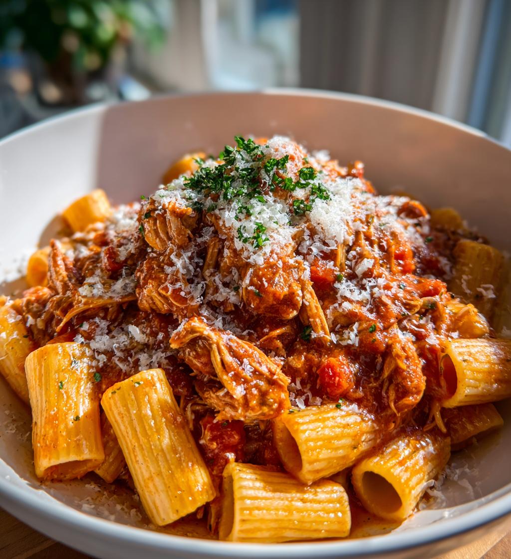 Chicken and Tomato Bolognese