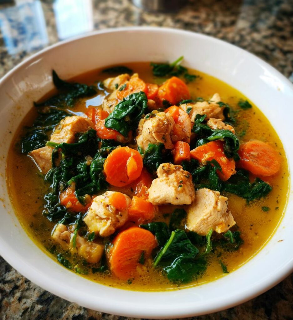 Chicken and Turmeric Soup