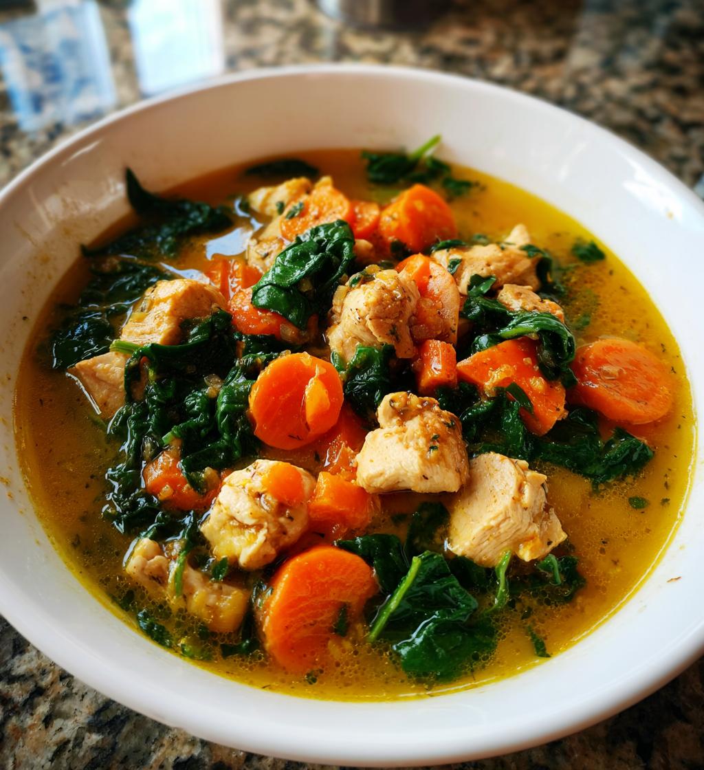 Chicken and Turmeric Soup
