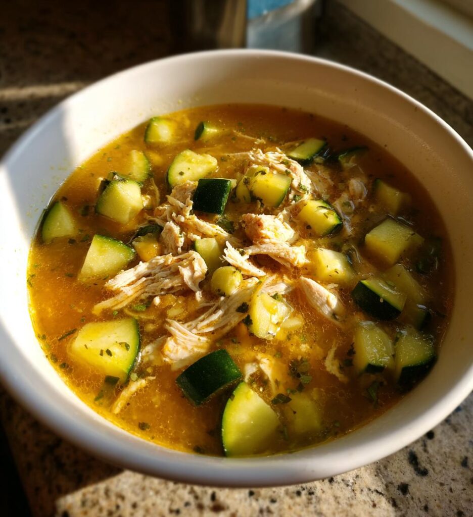Chicken and Zucchini Soup