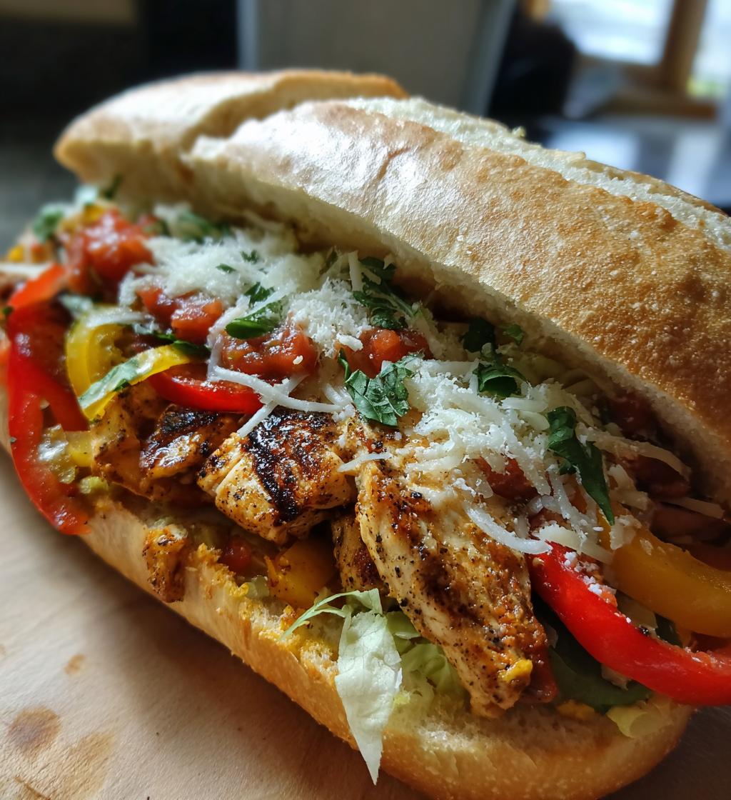 Chicken Fajita Sandwich