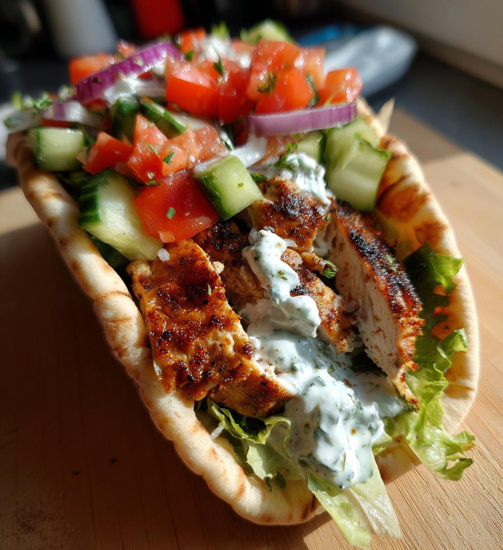 Chicken Gyro Sandwich