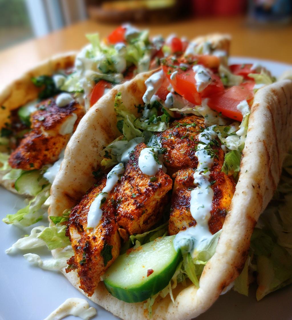 Chicken Kebab Sandwich