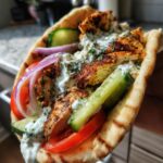 Chicken Souvlaki Sandwich