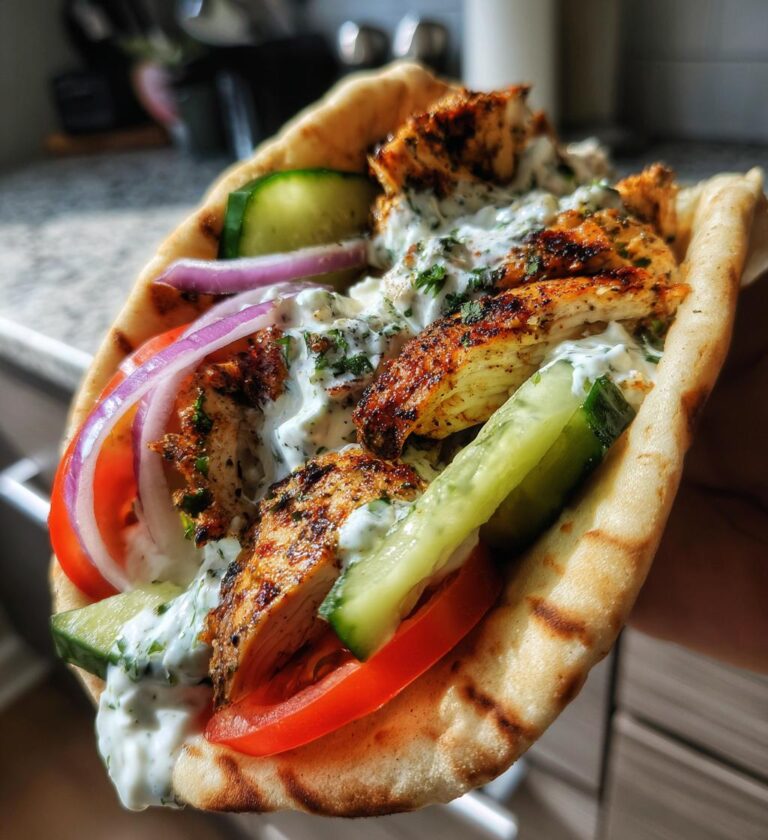 Chicken Souvlaki Sandwich